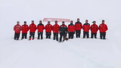 Ordu'da Çığda Arama Kurtarma Tatbikatı Gerçekleştirildi