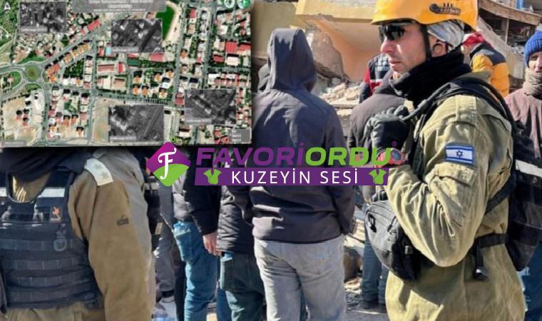İsrailli yardım takımı, enkaz alanlarında özel haritalama tekniğini kullanıyor